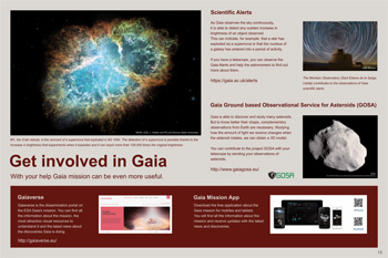 Get involved in Gaia poster